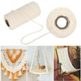 thumbnail image 2 of Fyydes Cotton Rope Cord,100m Cotton Rope Single Strand Cotton Macrame Yarn Cord for DIY Crafts Making, 2 of 11