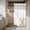 White, variant on Fall Wheat No Hook Shower Curtain Waterproof, Bathroom Curtains with Snap in Liners and See Through Top Window, Autum Botanical Farmhouse Yellow Orange Hotel Style Bathtub Curtains Shower 36"Wx72"L