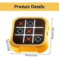 thumbnail image 2 of Electronic Tic Tac Toe Game, 3 In 1 Tic-tac Toe Game, Portable Kids Toys, Digital Chess Board Game, 2 of 5
