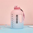 thumbnail image 2 of Clearance Super Large Capacity Ton Bucket Ton Water Cup High-value Fitness Water Bottle High Temperature Resistant Internet Dundun Bucket Buy 2 get 10% off, 2 of 4