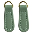 thumbnail image 2 of Rongfmy 4x2x Tirettes de Fermeture Éclair en Cuir PU pour Réparation de Vestes Sacs à Dos, 2 of 9