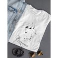 thumbnail image 3 of Sight Of Music T-Shirt Women -Mehmet Zeber Designs, Female Large, 3 of 4