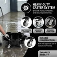 thumbnail image 6 of Btidfty Rolling Bucket Dolly with Wheels Heavy Duty Mobile Dolly Cart for Garage (Black), 6 of 9