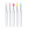 thumbnail image 1 of Nail Powder Applicator Silicone Nail Art Brush Set 5pcs Lint-free Applicators for Mirror Powder Lipstick Eyeshadow Professional Nail Art Tool Silicone, 1 of 1
