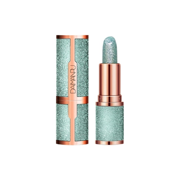 Brillo de labios brillante, 1 piezas, brillo de labios de diamante, cambio de Color de temperatura, maquillaje impermeable, brillo de labios rosa desnudo, cosméticos Gao Jinjia LED