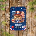 thumbnail image 2 of Patriotic Persian Celebrates 4th of July Vertical Metal Aluminum Sign Cat Lover Kitten Owner Gifts Wall Art Home Decor - 02009, 2 of 5