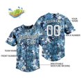 thumbnail image 3 of LS Custom Unisex Baseball Jersey  Camouflage T-shirts Breathable Sportswear Team Traning Uniform  Personalized Name Logo Number, 3 of 6