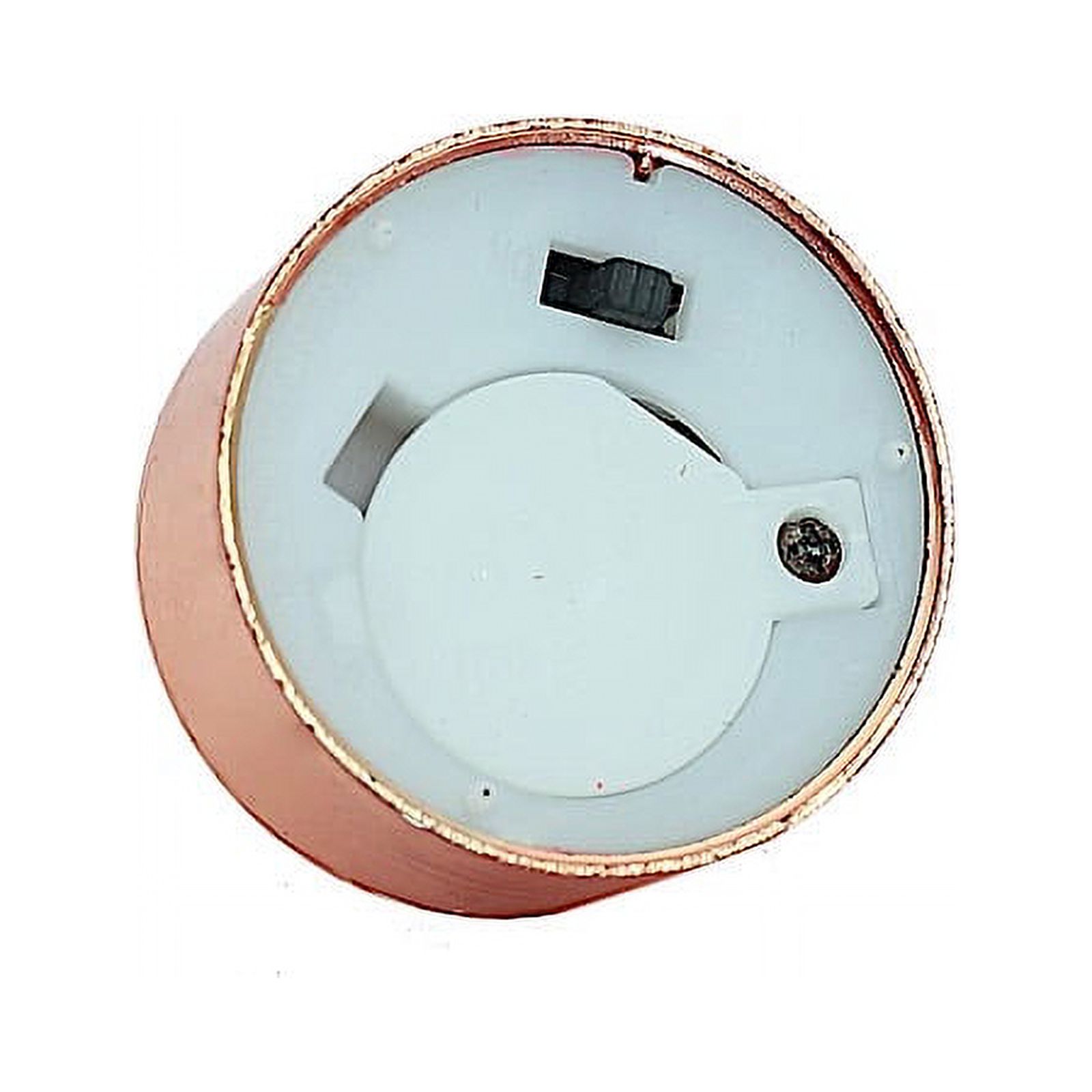BalsaCircle 12 Metallic Rose Gold LED Battery Operated Tealight Candles Lights Wedding Centerpieces Decorations
