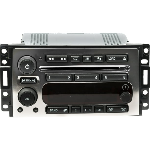 Restored 200610 Hummer H3 AM FM Radio 6Disc CD Player Model ID 15913497