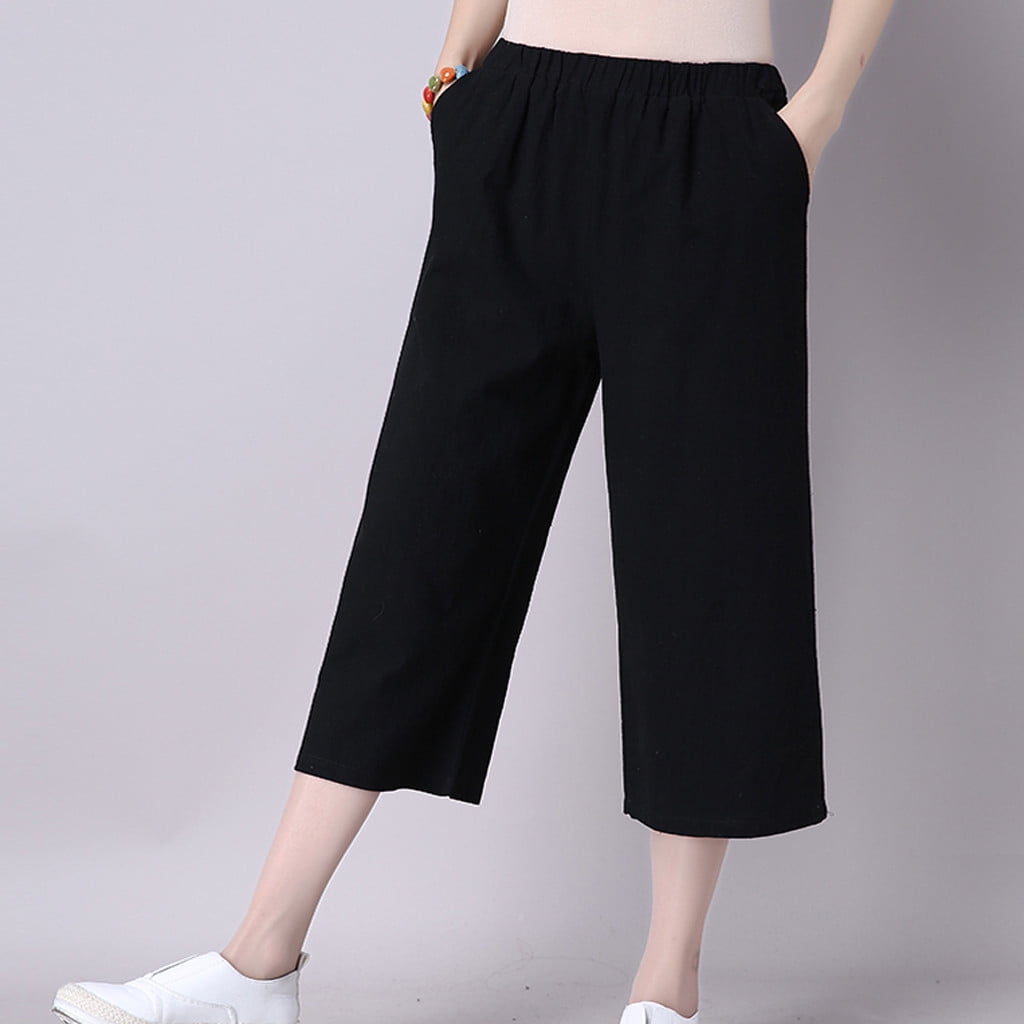 trendy loose pants