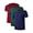 Green/Navy Blue/Wine Red, variant on MAYFISH Men's Bamboo Rayon Undershirts Short Sleeve Crew Neck Tees Soft Lightweight Moisture Wicking 3/5 Pack(White, L)