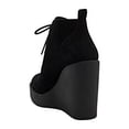 thumbnail image 5 of Jessica Simpson Women's Mesila Wedge Bootie Ankle Boot, Black, 9, 5 of 7