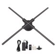 thumbnail image 2 of 3D Hologram Fan, 39.4 Inch 3D LED Fan, WiFi 3D Hologram Projector Advertising Display, Real Time Advertising Display with Remote Control, 2 of 7