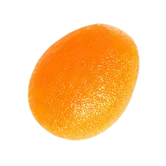 Baohd Hand Exercise Ball Portable Replacement Cute Flexible Relaxing Pressure Relief Unisex Home Grip Egg Training Aid Orange
