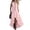 *Pink, variant on VBVC Women's Sleeveless Zip Up High Low Maxi Dress , Summer Stand Collar Ruffle Hem Dress For Women , Ladies' Flowy Boho Dress with Pockets,Black,S-2XL