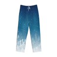 thumbnail image 4 of Balery Christmas Snowflakes print Men's Pajama Pants,Ultra Lightweight Pjs,Lounge Pant-X-Large, 4 of 9
