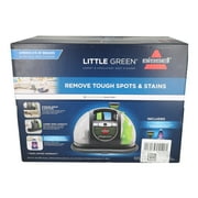 BISSELL Little Green Portable Deep Cleaner, for Carpet, Upholstery, and Auto, Lightweight, Strong Suction, Large Tank Capacity, 3369, Green