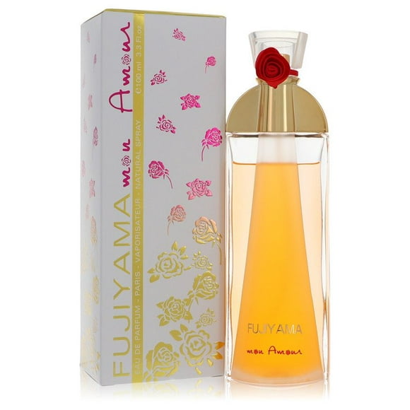 Fujiyama Mon Amour by Succes De Paris Eau De Parfum Spray 3.4 oz Pack of 4