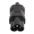 thumbnail image 4 of Uds IEC320 C6 a IEC320 C5 adaptador de corriente IEC320 C6 a C5 adaptador de cable de alimentación convertidor de conector para ordenador portátil, 4 of 8
