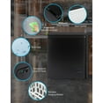 thumbnail image 4 of Muhub 5.0 Cu ft Deep Freezer, Chest Freezer with Adjustable Temperature, Top Open Door, Black, 4 of 7