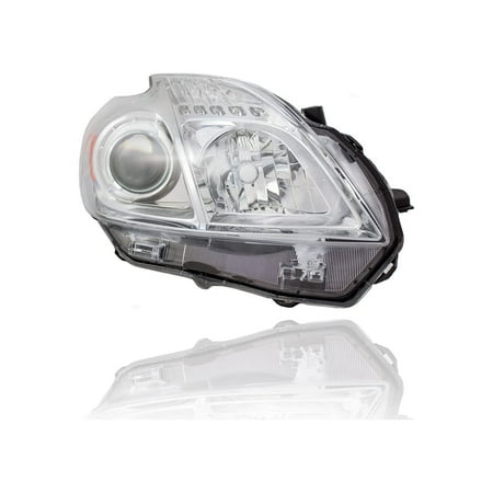 Headlight - Cooling Direct Fit/For TO2519122 10-11 Toyota Prius - Right Hand - Passenger Halogen Type