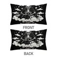 thumbnail image 4 of ZHZY Long Waist Pillow Cover Decorative Throw Pillows Short Plush Home Sofa Bedroom Decoration 12x20 Inch 2Pcs, 4 of 8