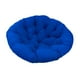 thumbnail image 1 of Cojín para silla colgante, cojín para asiento, cojín para silla Papasan, cómodo y suave Azul, 1 of 9
