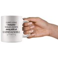 thumbnail image 5 of I Like Long Romantic Walks Down Every Aisle At Barnes & Noble Bookstore Funny Coffee Mugs for Women & Men 11 oz Double Side Cup, 5 of 8