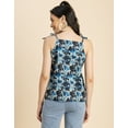 thumbnail image 4 of Moomaya Shoulder Straps Square Neck Pin Tucks Cotton Top - Women's Trendy Top, 4 of 9