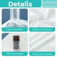 thumbnail image 5 of 2-Pack Travel Disposable Bed Sheets for Hotel Beds (5-6.5 feet wide), Portable Bedspread with Sterilized 4-Piece Set: 2 Pillowcases, 1 Bed Sheet, and 1 Quilt Cover (Per Pack), 5 of 7