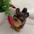 thumbnail image 2 of Maxcozy Interactive Plush Yorkshire Terrier Puppy Toy, Simulation Puppy Dog 5 Inches Gifts for Kids, 2 of 7