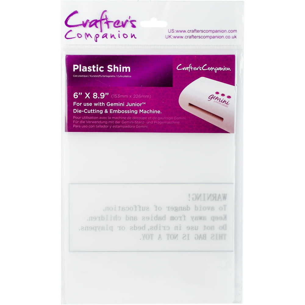 Gemini Jr. Plastic Shim 6"X9"