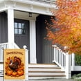 thumbnail image 3 of Thanksgiving Day Double Side Garden Flag for Outdoor Autumn Pumpkins Happy Thanskgiving Cartoon Animated Decoration Cute Turkey Durable Chic Garden Flag for Home Porch (28x40 Inch), 3 of 6