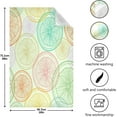 thumbnail image 3 of GZHJMY Fruit Lemon 4PCS Kitchen Towels Dish Clothes Absorbent Dishcloths Reusable Rapid Drying for Kitchen Bathroom Hotel Household Hand Towels 29"X18" inch, 3 of 7