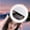 white-1pcs, variant on Selfie Ring Light for Mobile Phone | Clip-On Portable USB Rechargeable Fill Light | 3 Adjustable Brightness Modes | Compact Lightweight Design | Ideal for Makeup, Live Streaming, Video Recording
