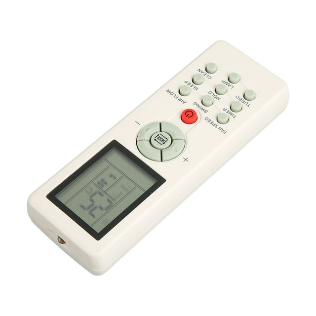 Control remoto del aire acondicionado, control remoto universal controlador control remoto abds de reemplazo de batería ligera para aire acondicionado