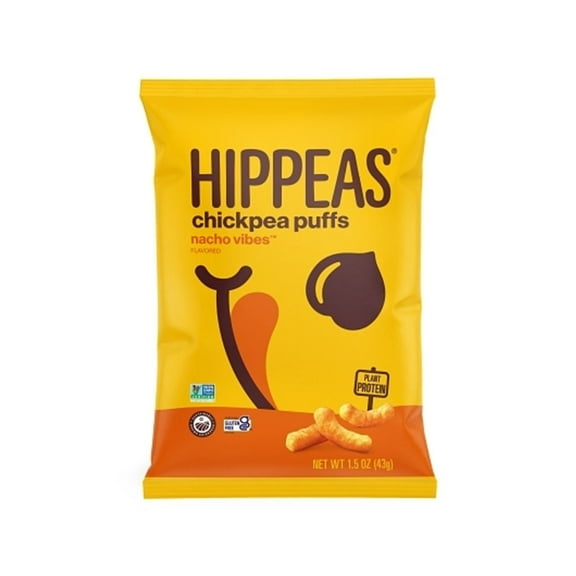 Hippeas - Chickpea Puff Nacho Vibes - Case Of 6-1.5 Ounces