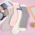 thumbnail image 5 of Springcorner 7 Pairs Womens Fluffy Socks, Winter Warm Socks, Soft Cozy Socks, Coral Fleece Floor Casual Socks Home Sleeping Socks, 5 of 10