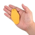 thumbnail image 4 of Uxcell Vintage Motel Keychain Blank Hotel Keychain Rhombus Retro Key Tag Yellow, 4 of 7