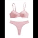 thumbnail image 1 of Conjunto de Ropa Interior Push Up con Aros y Estampado Floral Rosa M, 1 of 10