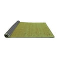 thumbnail image 2 of Ahgly Company Indoor Round Abstract Turquoise Blue Contemporary Area Rugs, 6' Round, 2 of 4
