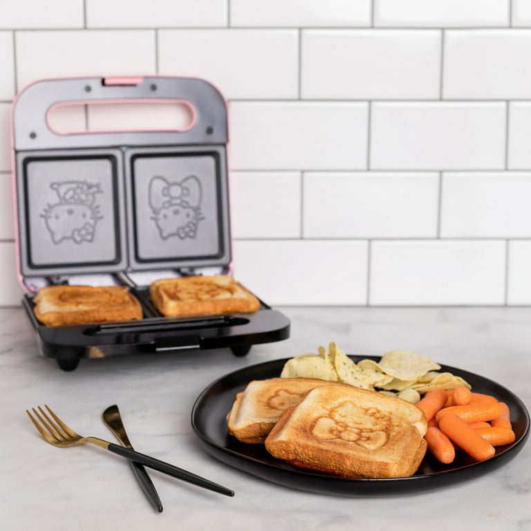 Uncanny Brands Hello Kitty Pink Grilled Cheese Maker 