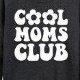 thumbnail image 3 of Instant Message - Cool Moms Club - Women's French Terry Long Sleeve Pullover, 3 of 6