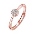 thumbnail image 2 of Anillos para mujer, regalos para mujer, circonitas cúbicas para compromiso, boda, accesorios de joyería, anillo para mujer y niña., 2 of 5