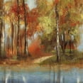 thumbnail image 2 of Pearce, Allison 20x20 Black Ornate Wood Framed with Double Matting Museum Art Print Titled - Indian Summer II, 2 of 4