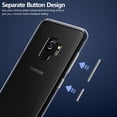 thumbnail image 5 of for Samsung Galaxy S9 Case Crystal Clear Non-Slip Shockproof Protective Cover Hard PC Back & Soft TPU Frame Slim Sumsung Galaxy S9 Phone Case, 5 of 7