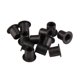 thumbnail image 1 of Buje de pivote de dirección shaofei 12 piezas 02101 para coche RC Nitro 1/10 Negro, 1 of 4
