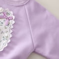 thumbnail image 6 of KPOPLK 2 Piece Girl Clothes Girls Long Sleeve Sweatshirt Pullover Tops + Joggers Pants Fall and Winter Outfit Set Size 18-24 Months, 6 of 9
