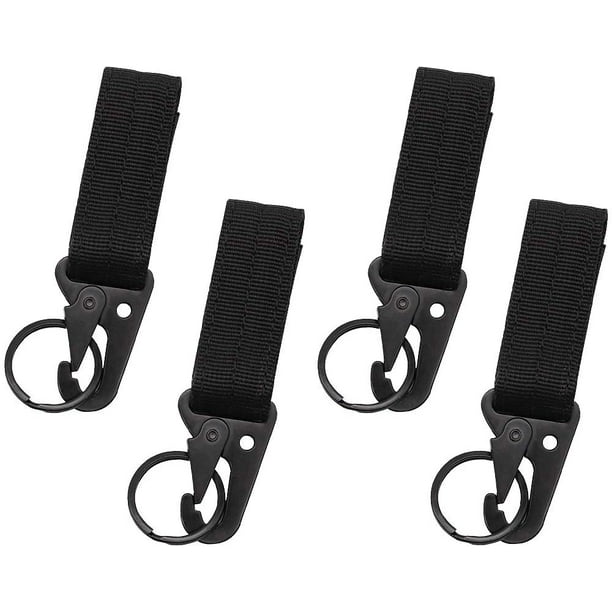 4 pièces ceinture mousqueton mousquetons multifonctions tactiques