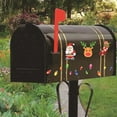 thumbnail image 3 of Christmas Bulbs Reflective Fridge Magnets Decals Set For  Holiday Birthday Cars Mailbox, 3 of 10
